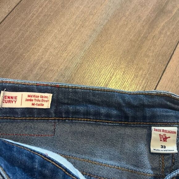 True Religion‎ Mid Rise Skinny Jeans Women 33 - Picture 4 of 7